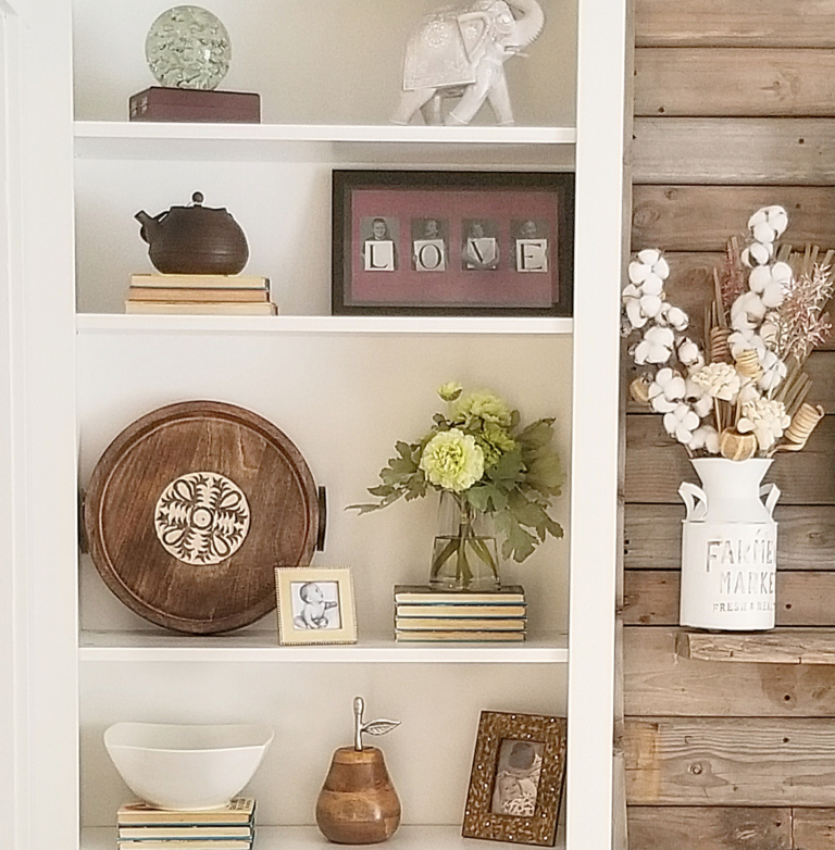 How to Style Bookcases on a Budget